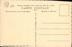 VINTAGE POSTCARD the Village De Beuil Being detached On the Mounier Mount