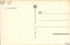 VINTAGE POSTCARD Beaulieu On Sea View And the Cape Ferrat