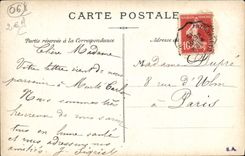 CPA Beaulieu Le Boulevard Gordon Benett