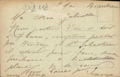 CPA Beaulieu Sur Mer Vue a travers les oliviers