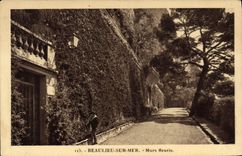 CPA Beaulieu Sur Mer Murs fleuris