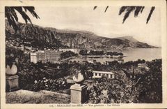 CPA Beaulieu Sur Mer Vue Generale Les Hotels