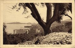 VINTAGE POSTCARD Beaulieu On Sea Seen On Top of the Holy Old people's home