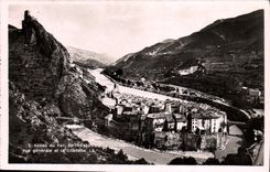CPA Vallee Du Var Entrevaux Vue Generale Et La Citadelle