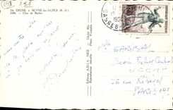 MODERN CARD Worthy Seyne the Alps Clue de Barles