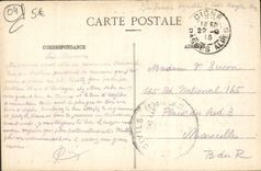 VINTAGE POSTCARD Worthy Cousson