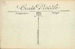 VINTAGE POSTCARD Meaux the Boulevard Of Jean Pink And the Monument Of the Dead children for the fatherland