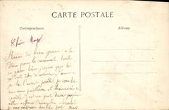 VINTAGE POSTCARD Palate De Fontainebleau Court Of the Fountains And Museum Chinese