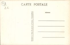 VINTAGE POSTCARD Interior Fontainebleau Of the Vault