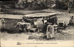 CPA Fontainebleau Table Du Grand Maitre