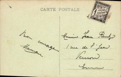 CPA Fontainebleau La Roche Qui Pleure Franchard