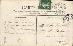 VINTAGE POSTCARD Fontainebleau the Palate the Chinese Museum