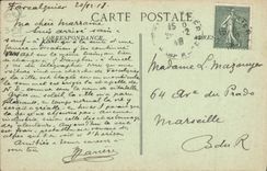 VINTAGE POSTCARD Forcalquier Citadeile