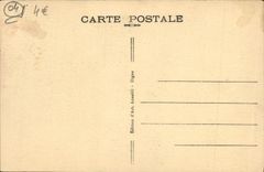 VINTAGE POSTCARD Forcalquier Detail Of the Fountain Saint Michel