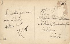 CPA Douanes Douaniers Vallee d'Ossau Gabas La douane francaise et le parc de l'Hotel des Pyrenees