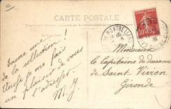 VINTAGE POSTCARD Douanes Customs officers free Swiss Border Contrebandiers goes from there in the mountain to cross the line