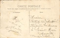 VINTAGE POSTCARD Customs Customs officers free Swiss Border French Customs officers going to the ambush