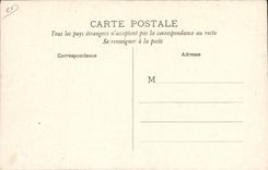 VINTAGE POSTCARD Bagne Holy Convict Ile de Ré Interior Martin of the citadel the walk of the Convicts