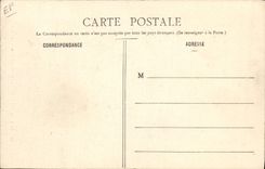 VINTAGE POSTCARD Bagne Convict Ile de Ré Entered of the convicts to deposit TOP