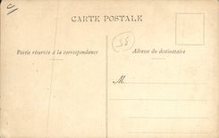 VINTAGE POSTCARD Bagne Convict Toulon Old maritime Arsenal bagne Crossed of a master key Convicts