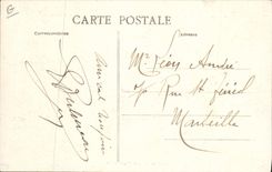 VINTAGE POSTCARD Bagne Holy Convict Ile de Ré Martin the bagne Group of convicts TOP