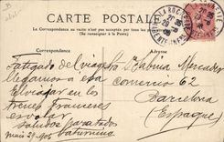 VINTAGE POSTCARD Bagne Convict La Rochelle Quay Valin Departure of the 123eme of line for the operations