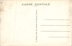 VINTAGE POSTCARD Bagne Convict Ile de Ré the bagne seen sea