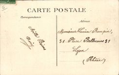 VINTAGE POSTCARD Train Catastrophe of Melun fast November 4th, 1913 It n°2 of Marseilles plugs the Train Posts Work of clearing