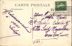 VINTAGE POSTCARD Train Catastrophe of Melun fast November 4th, 1913 It n°2 of Marseilles plugs the Train Posts the engine of the train