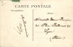 VINTAGE POSTCARD Train Catastrophe of Melun fast November 4th, 1913 It n°2 of Marseilles plugs the Train Posts an aspect of the decombre