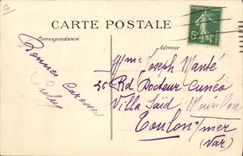 VINTAGE POSTCARD Train Catastrophe of Melun fast November 4th, 1913 It n°2 of Marseilles plugs the Train Posts Poincare on the spot