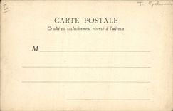 VINTAGE POSTCARD Velo Cycles Cycling the Mathieu runners