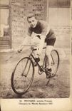 CPA Velo Cycle Cyclisme Michard Sprinter francais Champion du Monde amateurs 1923