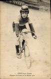 VINTAGE POSTCARD Velo Cycles Cycling Seres Stayer French Champion of France and the World 1920