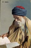 CPA Judaica Juif Rabbin 