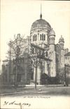CPA Judaica Juif Dijon La synagogue
