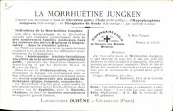 Estampillas hipocondriacas de Sante de la POSTAL de la VENDIMIA del doctor Mort Skeleton de Rowlandson