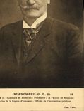 VINTAGE POSTCARD Health Blanchard Member of the academy of medicine of Paris Member of the academy of Medicine Knight of the Legion