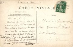 VINTAGE POSTCARD Aviation Plane European Circuit June 18th, 2 Vincennes July 1911 5th Gaget departure on Morane monoplane