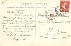 CPA Bateau Desempare Dumont Duparc peintre de marine