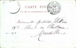 CPA Bateau Maroniez Mauvais temps