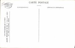 VINTAGE POSTCARD Bateau Gives up