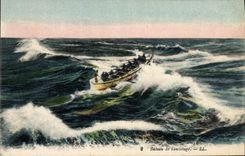 CPA Bateau de sauvetage
