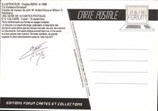 MODERN CARD Naked erotic Charles Berg Calcareous Etruscan zodiac