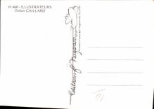 CPM Nu erotique Illustrateur Didier Gaillard