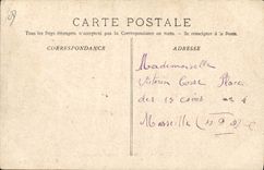 VINTAGE POSTCARD Boat Goubet Boat Submarine