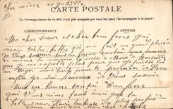 VINTAGE POSTCARD Bateau Groups Submarines preparing with equipment