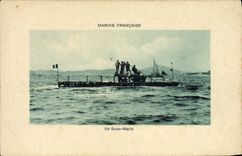 CPA Bateau Sous marin 