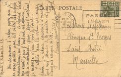 VINTAGE POSTCARD Algiers the municipal Theater