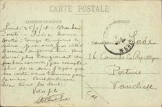 VINTAGE POSTCARD Amiens the Theater